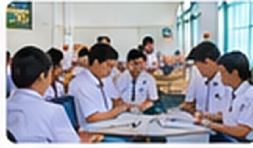 Ilustrasi ruang kelas